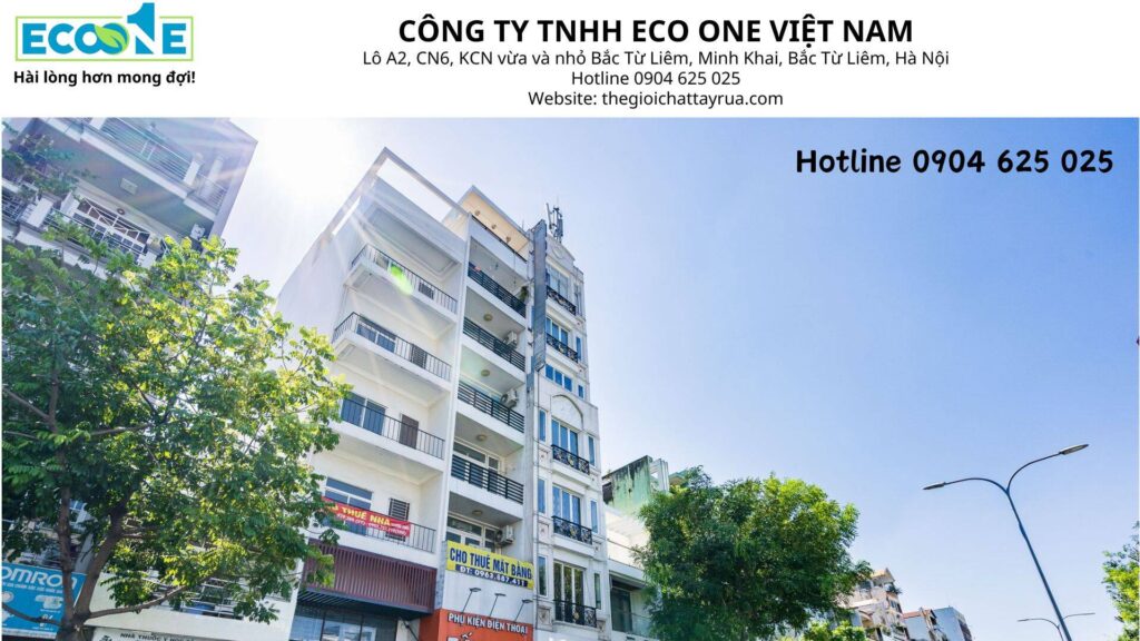 Khách sạn tại Hồ Chí Minh – Đơn vị đang sử dụng bộ hoá chất giặt là rút gọn của Công ty Eco One